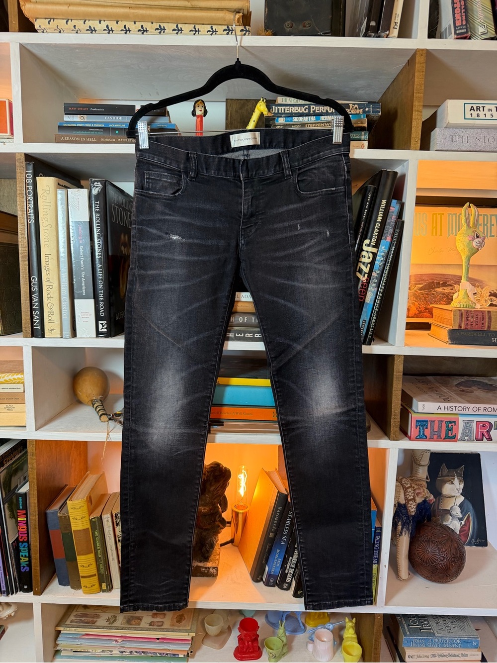 Faith Connexion Skinny Black Denim Jeans